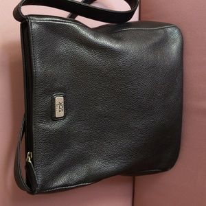 The sak black leather shoulder bag